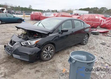 2021 Nissan Versa Sv Xtronic Cvt from USA, damaged, VIN 3N1CN8EV2ML885136